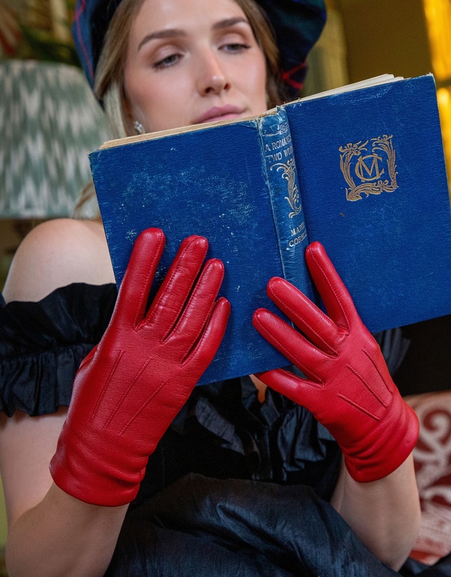 DENTS - Emma Three-Point Leather Gloves