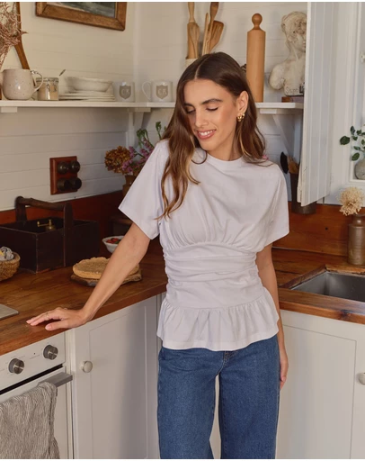 All About Eve - Aae Tyler Tee White