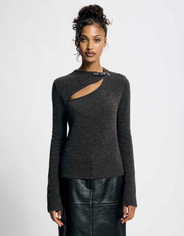 Lover - Nyx Buckle Wool Jumper