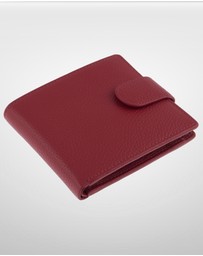DENTS - Beauley RFID Bifold Press Stud Leather Wallet w/ Coin Pocket