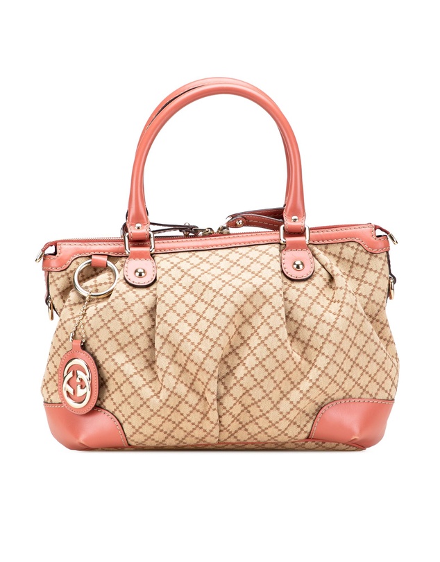 Pre-Loved by Azura Reborn - Pre-Loved Diamante Canvas Sukey Satchel