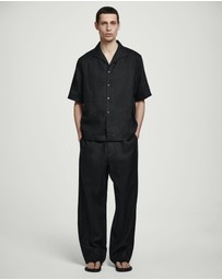 COS - Linen Short-Sleeved Shirt