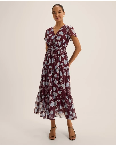 Review - Daphne Floral Maxi Dress
