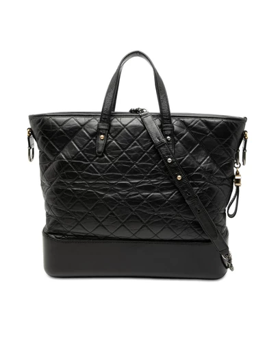 Pre-Loved by Azura Reborn - Pre-Loved Large Aged Calfskin Gabrielle Shopping Tote