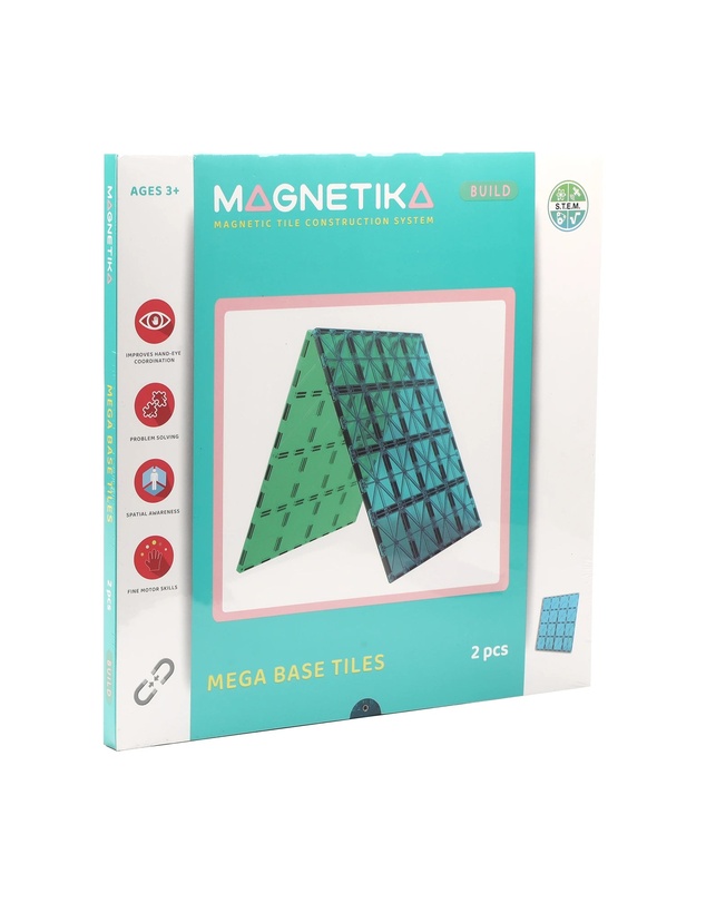Magnetika - Magnetic XL Base Plate Tiles 2 Piece
