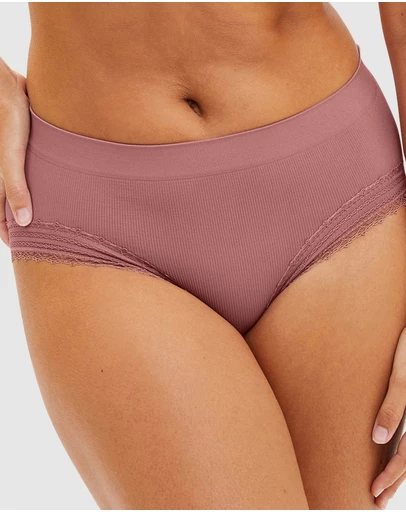 Sans Complexe - Agathe Ribbed Full Coverage Shorty Underwear