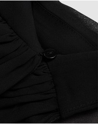 M.N.G - Halter-Neck Jumpsuit With Scarf