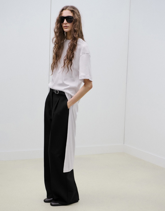 M.N.G - Belt Straight-Fit Trousers