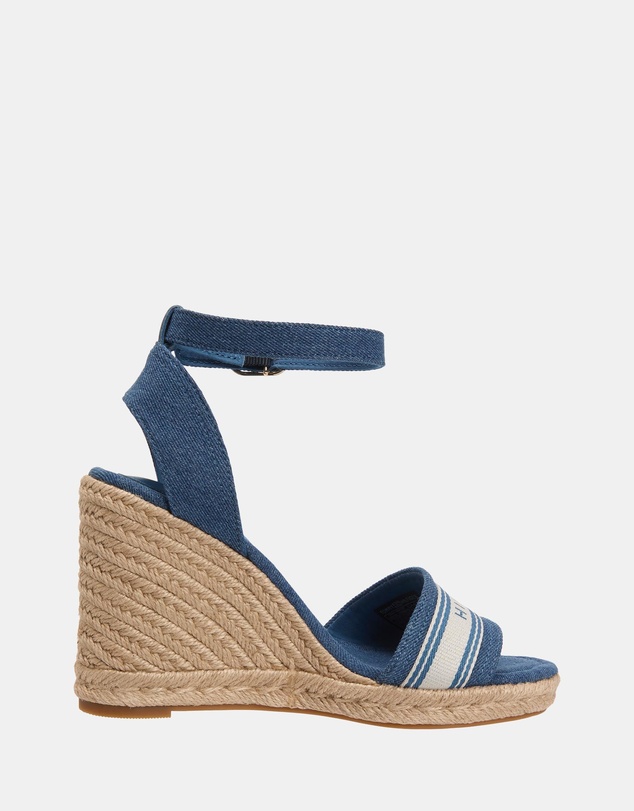 Tommy Hilfiger - High Wedge Webbing Espadrilles - Women's