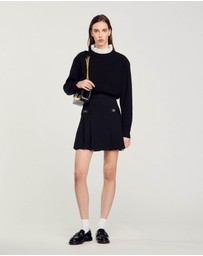 Sandro - Rebeca Woven Skirt