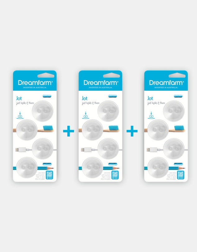 Dreamfarm - Jot Suction Hooks - 3 Multipack