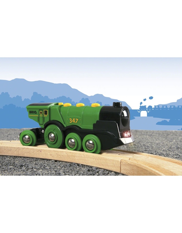 BRIO - Big Green Action Locomotive