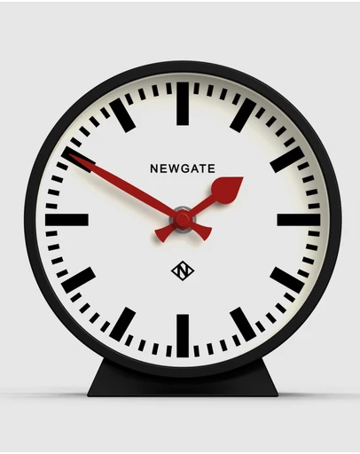 Newgate - Newgate Railway Mantel Clock Cave Black