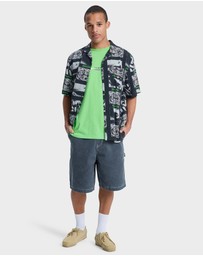 Quiksilver - Mens Mercury Tubes Short Sleeve Shirt