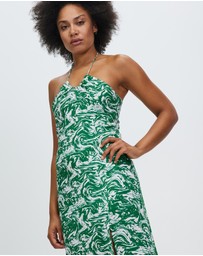 Third Form - Marble Draw In Slip Dress