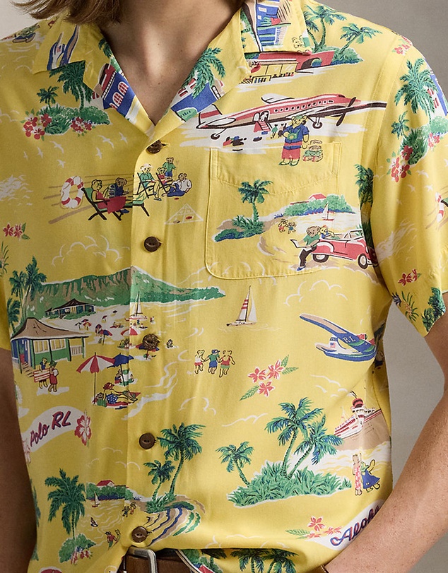 Polo Ralph Lauren - Classic Fit Polo Bear Camp Shirt
