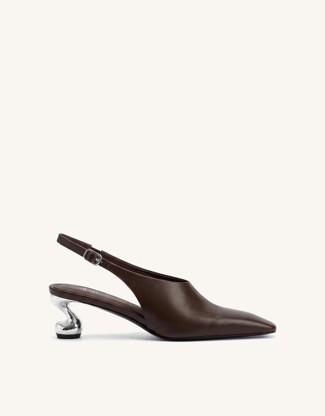 JW PEI - Hannah Sculptural Heel Slingback Pumps