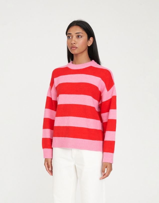 Huffer - Kenzie Stripe Knit Crew