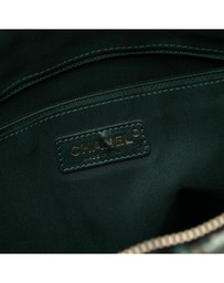 Pre-Loved by Azura Reborn - Pre-Loved Quilted Aged Calfskin and Tweed Casual Style Hobo