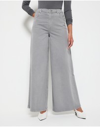 Commonry - Elasticated Wide Leg Jean