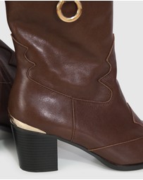 Belle & Bloom - Dallas Western Boot