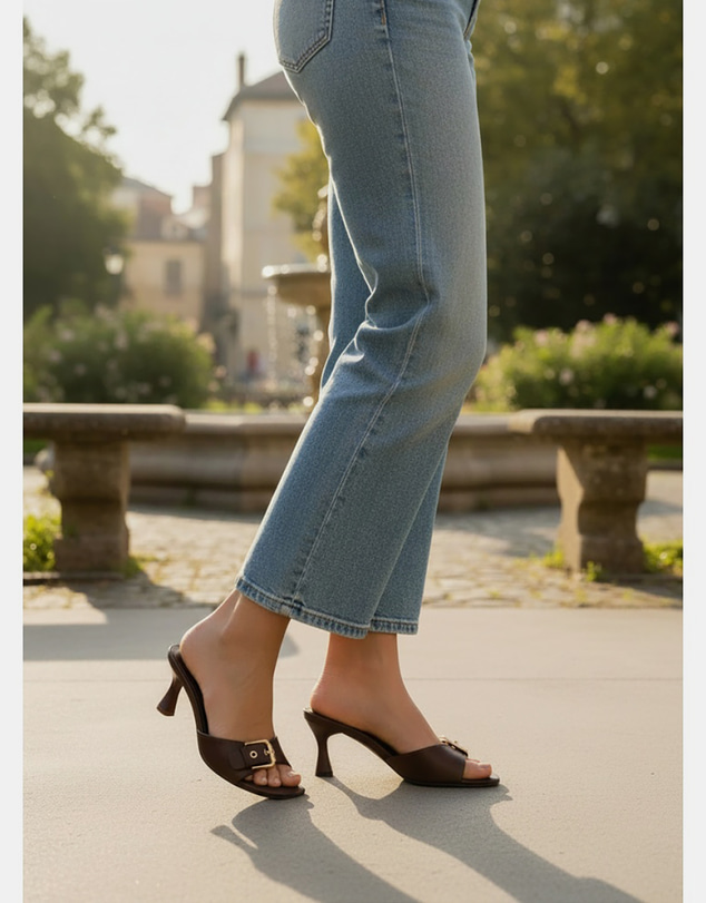 Human - Women's Paris Heels Choc