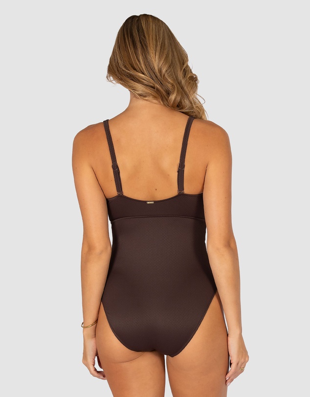 Baku Swimwear - Rococco C/DD Cup Plunge One Piece Swimsuit