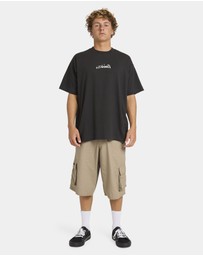 Billabong - Mens Script Cargo Shorts
