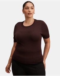 Forever New Curve - Maisie Curve Short Sleeves T-shirt