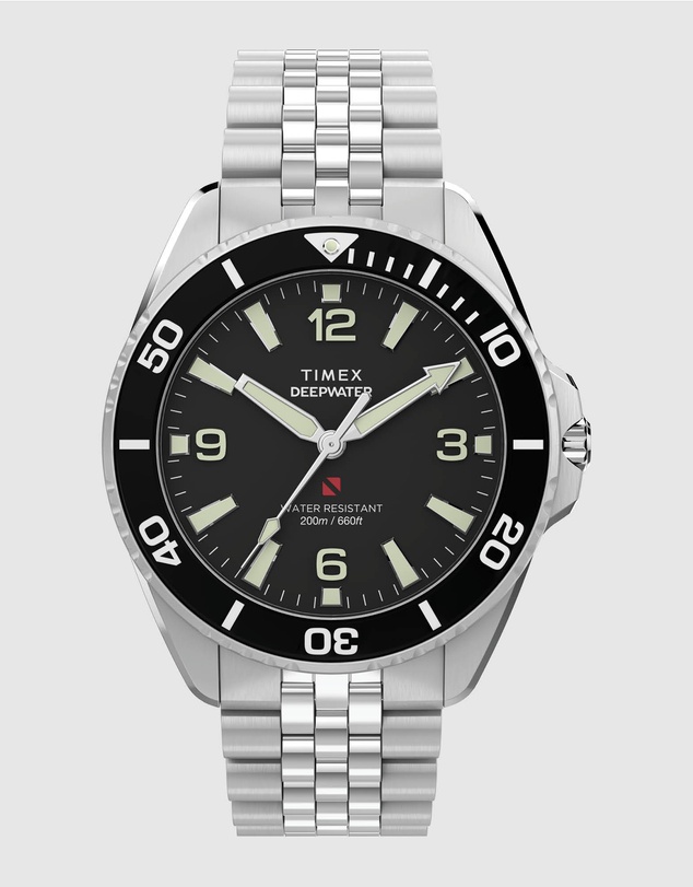 TIMEX - Deepwater Arctic 40.5mm Stainless Steel Bracelet Watch