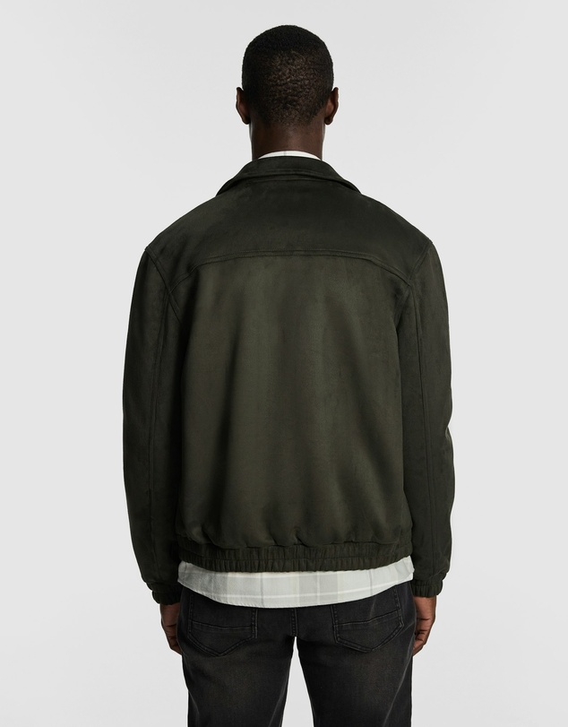 yd. - Stratton Faux Suede Jacket