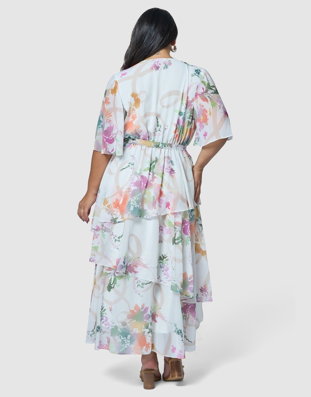 Pink Dusk by Curve Project - Hypnotic Maxi Dress