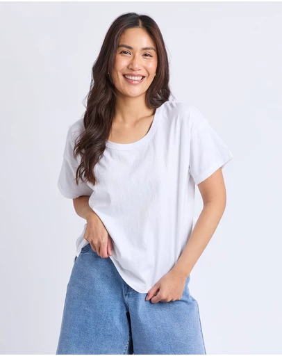 Foxwood - Marley Tee White