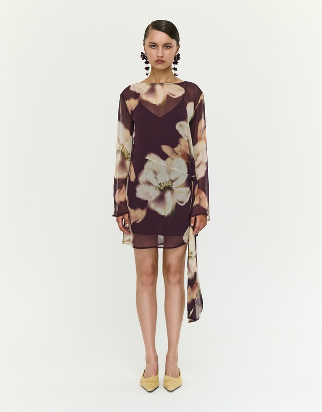 Staple the Label - Lula Tie Detail Mini Dress
