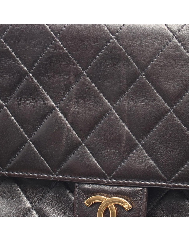 Pre-Loved by Azura Reborn - Pre-Loved Medium CC Quilted Lambskin Single Flap