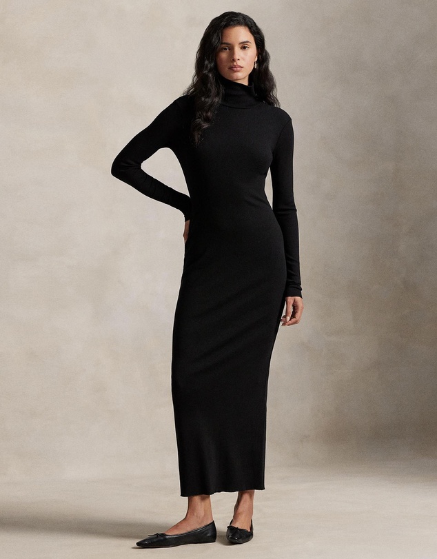 Polo Ralph Lauren - Ribbed Turtleneck Dress