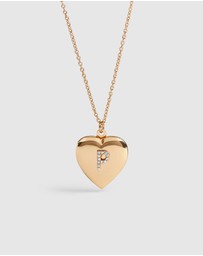 Seed Heritage - Diamante Initial Locket