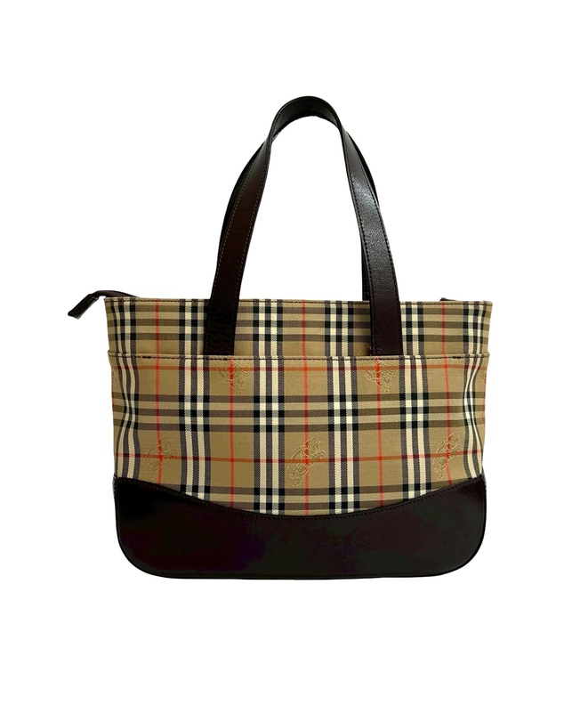 Pre-Loved by Azura Reborn - Pre-Loved Haymarket Check Canvas Tote