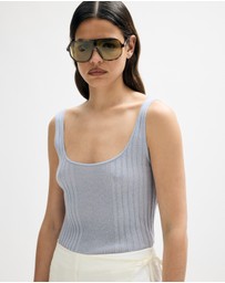 Minima Esenciales - Lott Merino Wool Knitted Tank