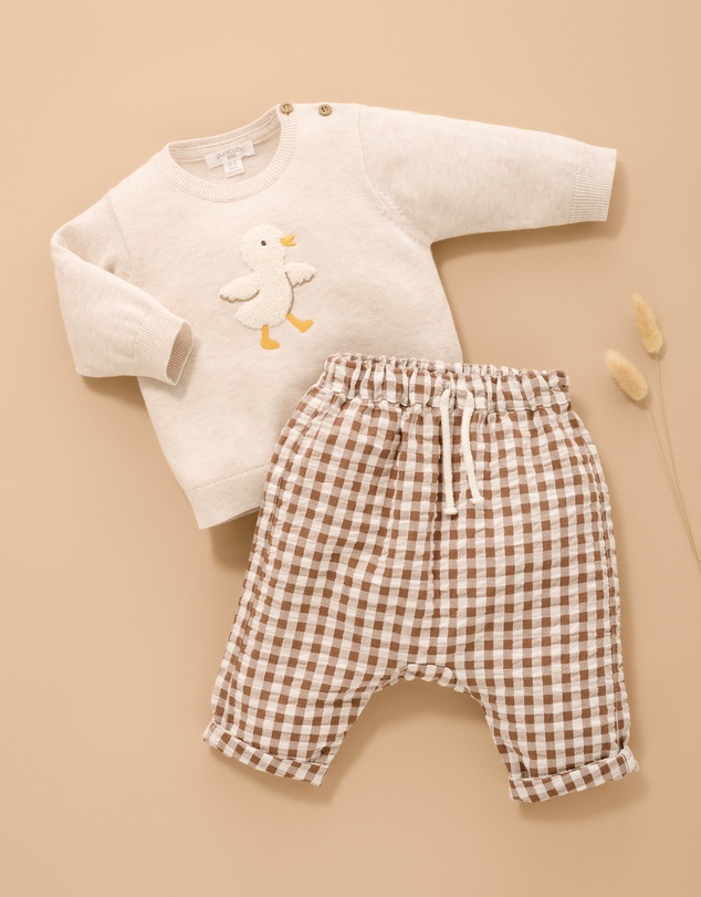 Purebaby - Slouchy Pants-Kids-Babies
