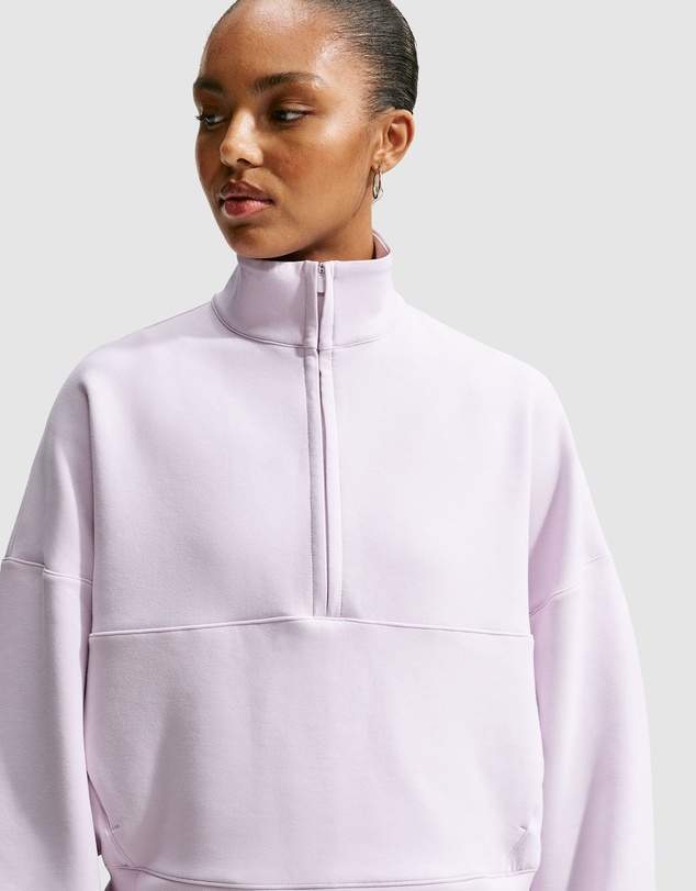 Nike - 24.7 ImpossiblySoft Dri-FIT Oversized 1/2-Zip Top