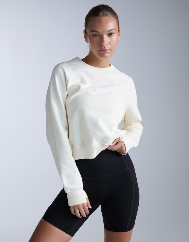 2XU - EZ Organic Cotton Ribbed Crew Sweat