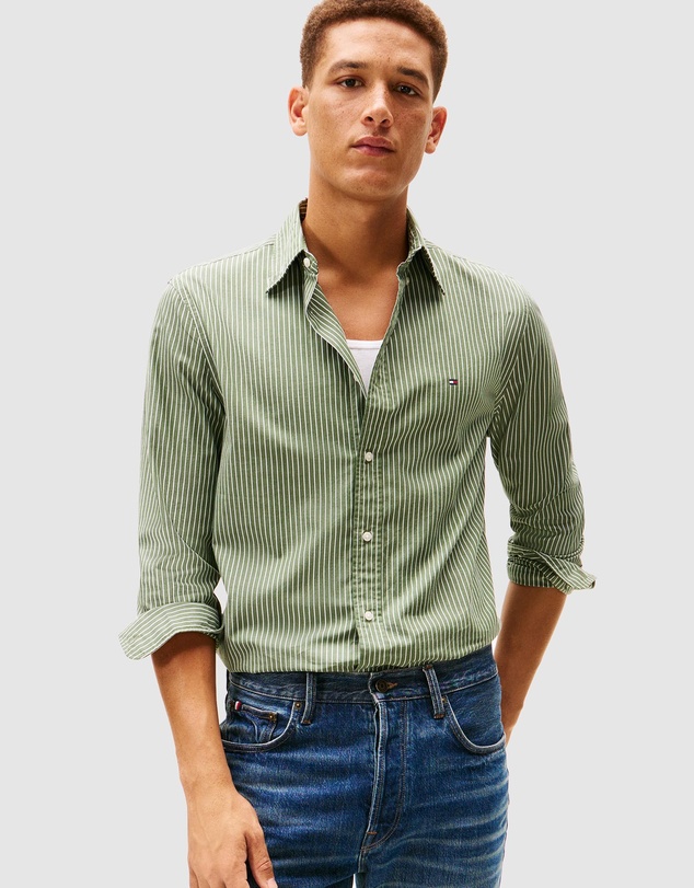 Tommy Hilfiger - TH Flex Regular Fit Poplin Shirt