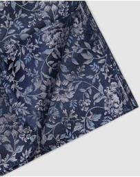 Politix - Floral Jacquard Silk Pocket Square