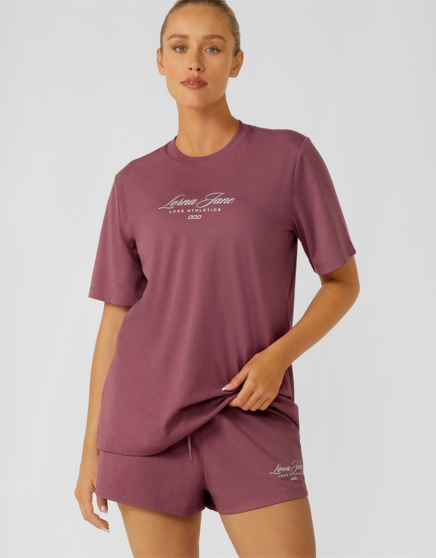 Lorna Jane - Luxe Athletic Relaxed T-Shirt