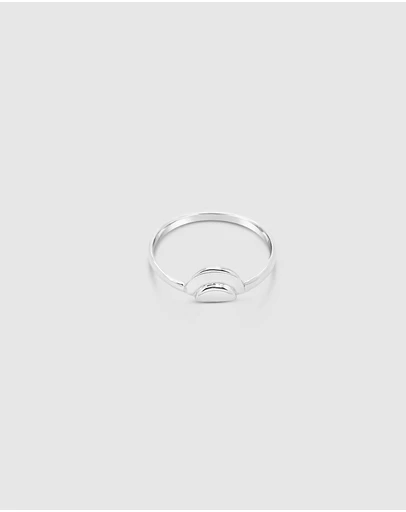 Ichu - Half Double Circle Ring