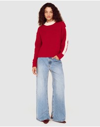 MINKPINK - Tilli Contrast Stripe Knit Jumper