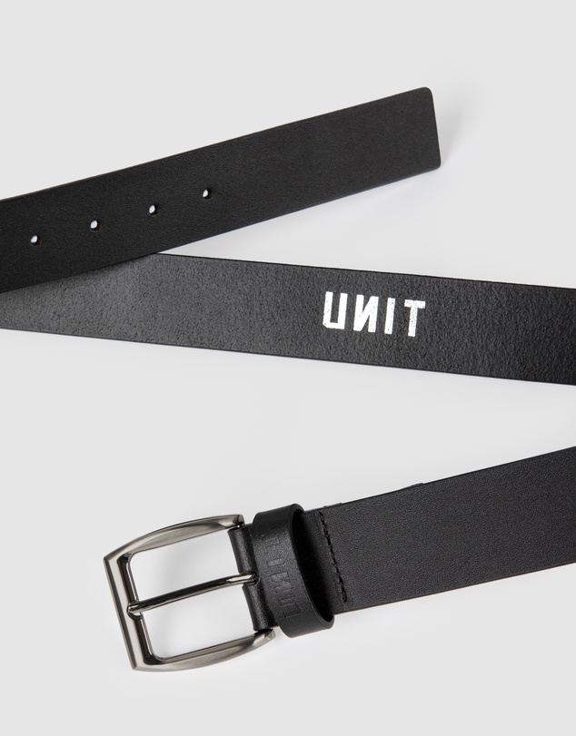 UNIT - UNIT Mens Fortitude Leather Belt