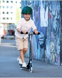 Micro Scooters - Micro Sprite 2 Wheel Folding Scooter Pearl with LED wheels