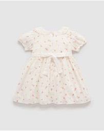 Purebaby - Rosebud Dress - Babies-Kids